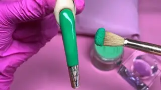 HOW TO: Sweater Nail Tutorial | Sculpted Christmas Acrylics | Step by Step Tutorial | beautyxmaira