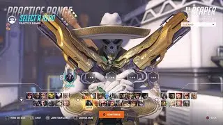 [PS5] El Blanco Reaper skin with Golden Gun! Gameplay - Overwatch 2