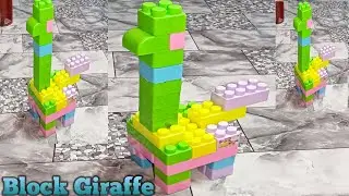 How Make To Giraffe  with Building Block/Block Giraffe/Toy For kids/India Blocks Creator/Game/Lego 
