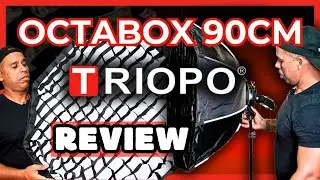Octabox Triopo - 90 centímetros BOM e BARATO - Uma Alternativa Econômica de iluminação!