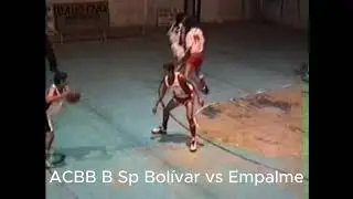 ACBB 1era B Déc 90 Sp Bolívar vs Empalme