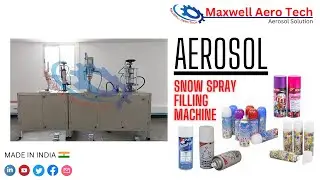 Aerosol Spray Foam Filling Machine / Semiautomatic Aerosol machine