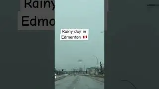 Driving on a rainy day before Spring kicks in&hellip;Edmonton, Alberta #travel #fortedmontonpark #canada