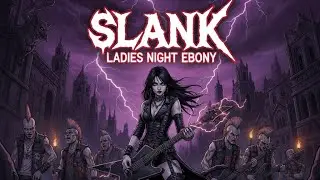 SLANK - LADIES NIGHT EBONY (Gothic Punk Metal Cover) | Viral Spotify | Indo Popmix Productions