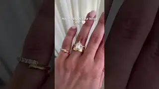 How to stack your rings？💍✨💎#rings #stacking #stackingrings #stackingring #diamondring #diamond