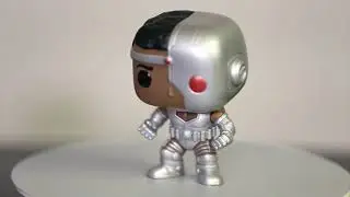 Cyborg DC Heroes Funko Pop 360 view #valtued #funkovaltued #funkorare #cyborgmovie #dcheroesfunko