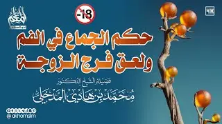 فقط للمتزوجين .. حكم الجماع في الفم ولعق فرج الزوجة - الشيخ محمد بن هادي المدخلي