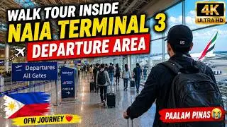 NAIA TERMINAL 3 DEPARTURE 🇵🇭✈️ POV WALK TOUR | OFW JOURNEY | GOING BACK TO DUBAI 🇦🇪