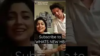 Shriya Saran and her husband funny live on Instagram #live #subscribe #viral #trending #shorts HB ❤️