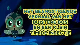 Het beangstigende verhaal van het duistere bos en een klein timide insectje 👻🐜 Aflevering 1
