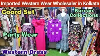 Imported Western Dress, Coord Set, Top, Party Wear, Bodycon, Powernet, Skirt Wholesaler in Kolkata