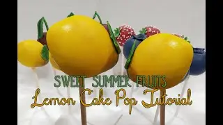 Lemon Zest Delight: An Irresistible Lemon Cake Pop Tutorial for a Burst of Citrus Happiness