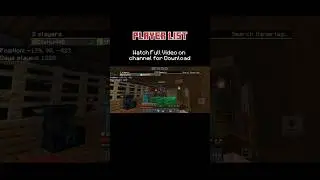 Java-Style Player HUD in Minecraft PE! | Bedrock Resource Pack Showcase 1.21+ #minecraftshorts
