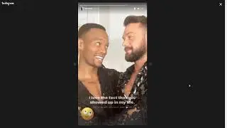 John Whaite and Johannes Radebe Instagram Q&A