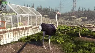 Goat Simulator - Страус