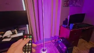 Smart RGBICW Corner Floor Lamp with App & Remote Control Review