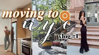 NYC Moving Vlog || empty apartment tour, Ikea trip, disappointments