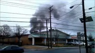 House fire in Haddon Heights, NJ- 2/23/2013