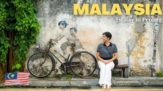 A Perfect Day in Georgetown, Penang Ep 2 ✨ | Our First Time in Malaysia 🇱🇷