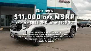Huge GMC Savings This Christmas Season @ Kirk Supercenter