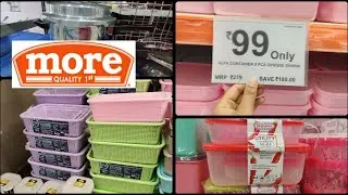 More Mega Store Latest Tour //Prestige Pressure Coocker  Offers//Kitchen Organisers //