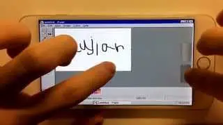 Running Windows 98 on the new iPhone 6 Plus.