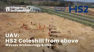 UAV: HS2 Coleshill from above