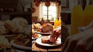 🇫🇷 French Big Piece of Camel Roast 🐪🔥 | Rustic Countryside Feast with Ratatouille & Baguette