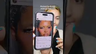 Painted by Esther&rsquo;s makeup technique 🩷❤️🧡 #paintedbyesther