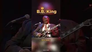 B.B. King - Amazing Slow Blues Guitar Solo