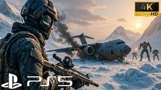 Rescue Cargo Ship in Antarctica | Ultra Realistic Immersive Graphics Gameplay [4K 60FP] Call of Duty