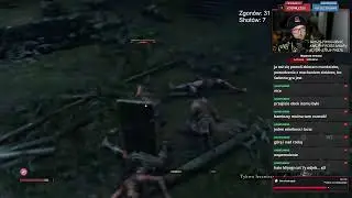 #DrunkStream Sekiro, ale co 5 zgon&oacute;w piję kieliszek! XD