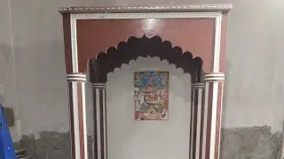 Lakha Lal granite Mandir  red granite.        red granite Mandir #granite #shorts