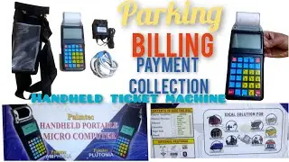 softland handheld ticket machine Unboxing