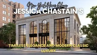 Jessica Chastain&rsquo;s New York Home Glows with Timeless Elegance and Modern Classic Luxury