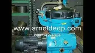 ALFA LAVAL MAB 209S-29-60 OIL PURIFIER