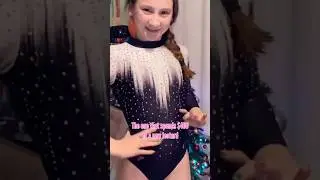 The one that spends $400 on a new Gymnastics Leotard... 🎁😂#gymnast #gymnastics #leotard