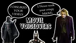 Movie Voiceovers | Ft. The Joker, Batman, Darth Vader, Luke Skywalker, Optimus Prime and Iron Man