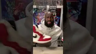 Jordan 1 Lost & Found VS Jordan 4 Fire Red Sneaker Battle #shorts #jordan1 #jordans #jordan4 #kotd