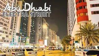 Walking in Abu Dhabi 2021 | Electra Street Abu Dhabi [HD]