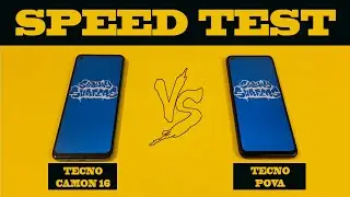 Tecno Pova vs Tecno camon 16 speed test