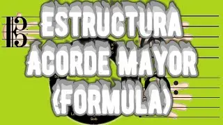 Tr&iacute;ada Mayor (Acorde Mayor) 🎼🎹🎸