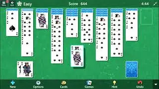#How to play spider solitaire game L6 |How to play #solitaire card game |spider game #laptop #game