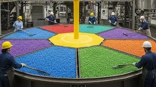 How Candy Is Made in a Modern Factory | Sweet & Colorful Production
