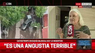 El TESTIMONIO de una VECINA de BAHÍA BLANCA: 