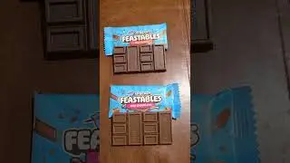 Rating: MR. BEAST FEASTABLES Milk Crunch VERSUS Milk Chocolate #shorts