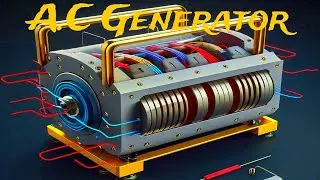 A.C জেনারেটর | A.C Generator Working Principle | Magnetic Effects of Current | Physics