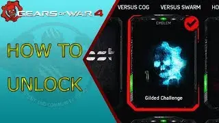 Gears of War 4 - HOW TO UNLOCK THE GEARS 5 ICE OMEN EMBLEM