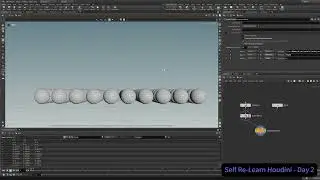 Self-learn Houdini - Day 2 - Play Copy To Points