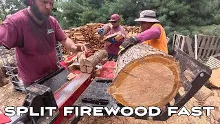 Firewood Cut, Split, Stacked FAST Plus a Delivery